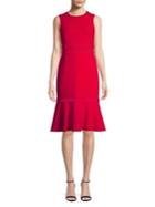 Calvin Klein Flounce Midi Dress