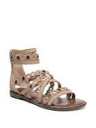 Sam Edelman Geren Leather And Suede Ankle-strap Sandals