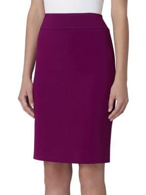 Tahari Arthur S. Levine Double-vent Pencil Skirt