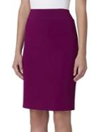 Tahari Arthur S. Levine Double-vent Pencil Skirt