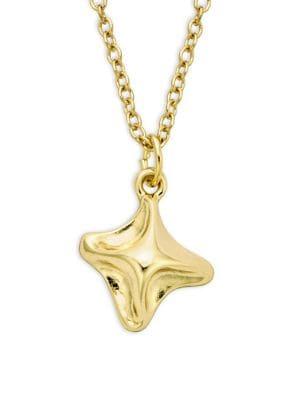 Shade Freeform Goldtone Necklace