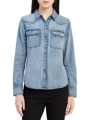 Calvin Klein Jamie Denim Button-down Shirt
