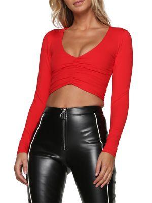 Tiger Mist Sian Cropped Top