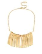 Robert Lee Morris Soho Two Faced Frontal Stick Necklace