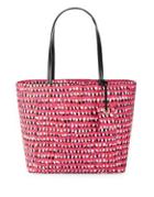 Kate Spade New York Small Riley Printed Faux Leather Tote
