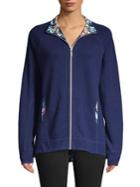Tommy Bahama Floral Trim Stretch Jacket