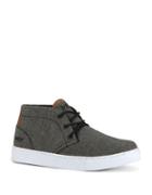 Marc New York Wythe Mid Top Canvas Lace-up Sneakers