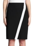 Calvin Klein Contrast Piped Skirt