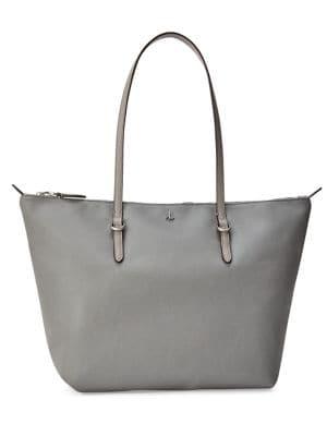 Lauren Ralph Lauren Zip Nylon Tote
