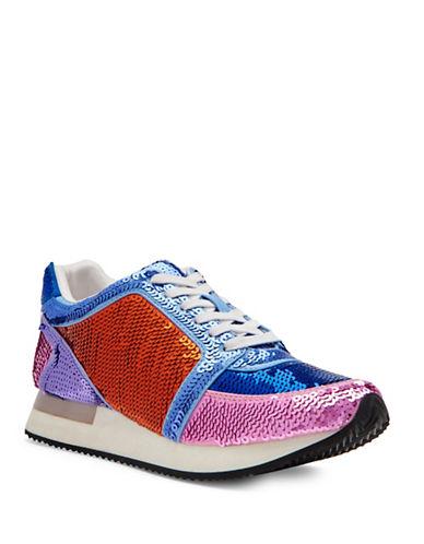 Katy Perry Lena Lace-up Embellished Sneakers