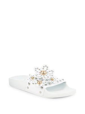 Marc Jacobs Daisy Embellished Slides