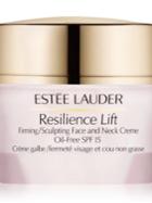 Estee Lauder Resilience Lift Firming/sculpting Face And Neck Creme Oil-free Broad Spectrum Spf 15/1.7 Oz.