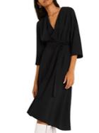 Mango Pleated A-line Knee-length Dress