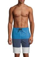 Spyder Colorblock Drawstring Boardshorts