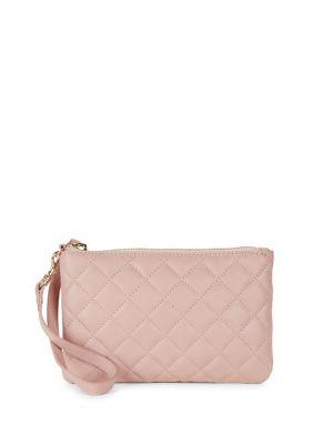 Lord & Taylor Quilted Wristlet
