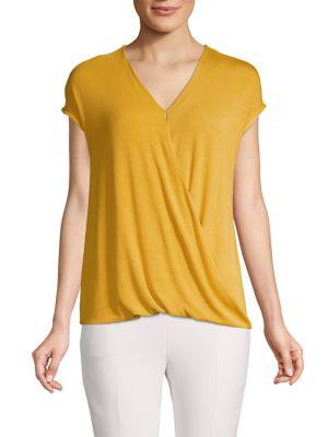 Republic Surplice Ribbed Top