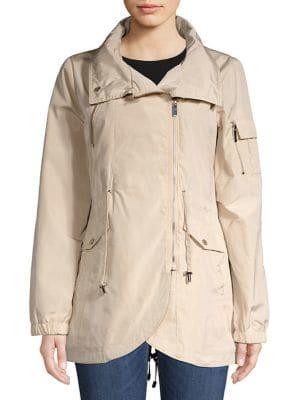 French Connection Asymmetrical Zip Front Jacket