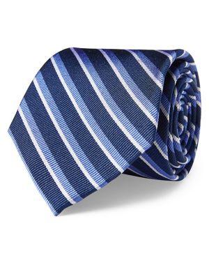 Lauren Ralph Lauren Stripped Silk Small Repp Tie