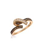 Le Vian Chocolatier Diamond And 14k Strawberry Gold Ring