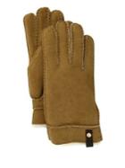 Ugg Tenney Sheepskin & Leather Tech Gloves