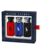Ralph Lauren World Of Polo Coffret Three-piece Holiday Set