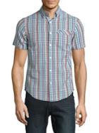 Original Penguin Short Sleeve Slim-fit Dobby Shirt