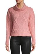 Miss Selfridge Cabled Knit Sweater