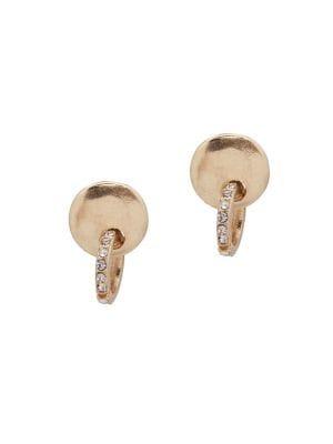 Lonna & Lilly Goldtone & Crystal Round Drop Earrings