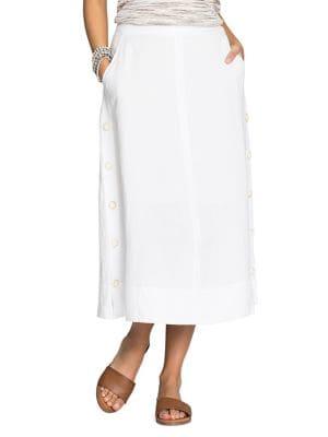 Nic+zoe Front Runned A-line Skirt