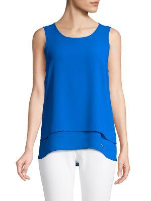 Michael Michael Kors Sleeveless Layered Tank