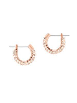Swarovski Stone Small Rose-goldplated Earrings