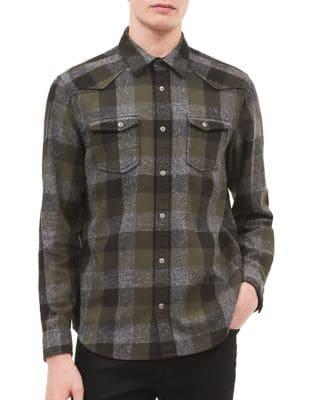 Calvin Klein Jeans Checkered Long-sleeve Shirt
