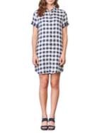 Bb Dakota Gingham Shirt Dress