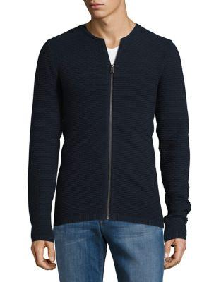Selected Homme Textured Knit Cardigan
