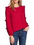 Cece By Cynthia Steffe Ruffle Long-sleeve Top