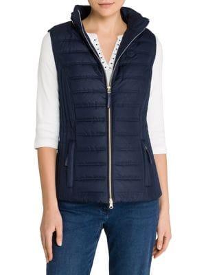 Olsen Mockneck Quilted Vest