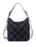 Chinese Laundry Ayo Perforated And Studded Hobo