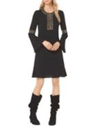 Michael Michael Kors Studded Flounce Dress