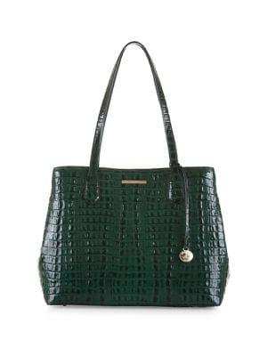Brahmin Medium Julian Embossed Leather Tote