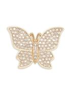 Vince Camuto Goldtone And Glass Stone Butterfly Brooch Pin