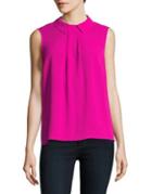 Cece Front Collared Blouse