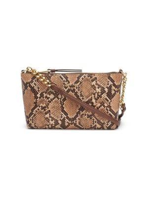 Calvin Klein Hayden Python Crossbody Bag