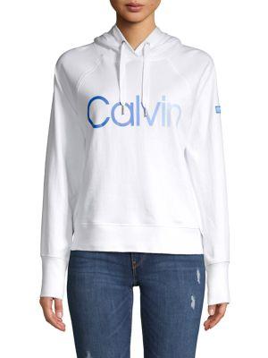 Calvin Klein Performance Logo Drawstring Hoodie