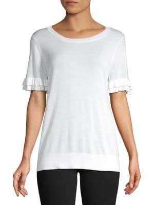 Michael Michael Kors Ruffle-sleeve Sweater