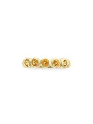 Effy 14k Yellow Gold & Citrine Ring