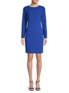 Karl Lagerfeld Paris Long-sleeve Sheath Dress