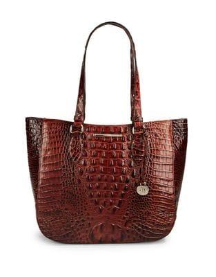 Brahmin Pecan Melbourne Medium Lena Tote