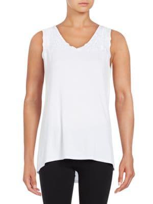 Context Plus Hi-lo Lace Top