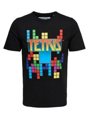 Only And Sons Tetris Graphic T-shirt