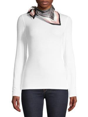 Kate Spade New York Printed Square Silk Scarf